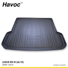 Килимок HAVOC 3D у багажник Lexus RX III (AL10) 2009–2015