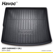 Килимок HAVOC 3D у багажник Jeep Cherokee V (KL) 2014–2023