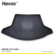 Килимок HAVOC 3D у багажник Mazda CX-5 II (KF) 2017–2025