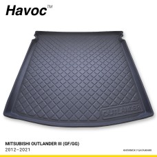 Килимок HAVOC 3D у багажник Mitsubishi Outlander III (GF/GG) 2012–2021