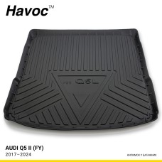 Килимок HAVOC 3D у багажник Audi Q5 II (FY) 2017–2024