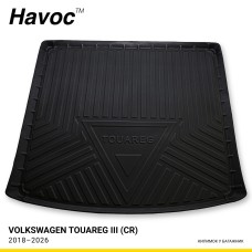 Килимок HAVOC 3D у багажник Volkswagen Touareg III (CR) 2018–2026