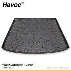 Килимок HAVOC 3D у багажник Volkswagen Tiguan II (AD/BW) 2016–2024, коротка база Килимок HAVOC 3D у багажник Volkswagen Tiguan II (AD/BW) 2016–2024, коротка база