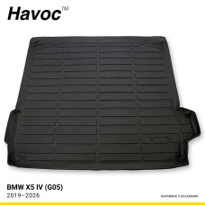 Килимок HAVOC 3D у багажник BMW X5 IV (G05) 2019–2026