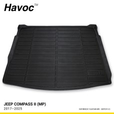Килимок HAVOC 3D у багажник Jeep Compass II (MP) 2017–2025, версія v.2