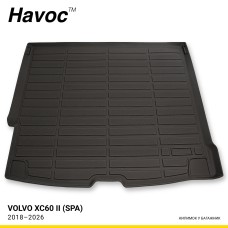 Килимок HAVOC 3D у багажник Volvo XC60 II (SPA) 2018–2026