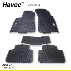 Audi Q7 2015–2026 Оригінальні килимки HAVOC гумові в салон