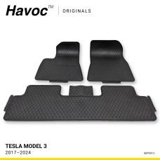 Оригінальні килимки Tesla Model 3 2017–2024 HAVOC v2