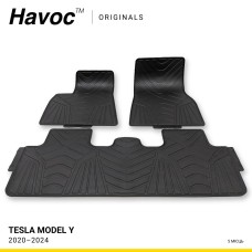 Килимки Tesla Model Y 2020–2024 5 місць HAVOC Originals
