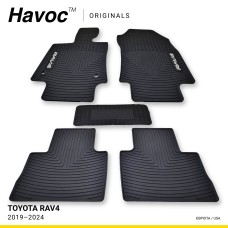 Toyota Rav4 Європа/USA 2019–2024 Оригінальні гумові килимки в салон HAVOC Toyota Rav4 Європа/USA 2019–2024 Оригінальні гумові килимки в салон HAVOC