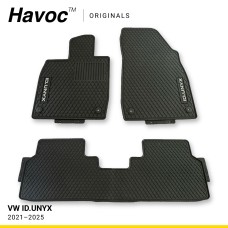 Оригінальні килимки VW ID.UNYX 2021–2025 з логотипом та кліпсами HAVOC