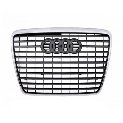 Radiator grille Audi A6 2008-2011, chrome-plated frame, AVTM, 181204991