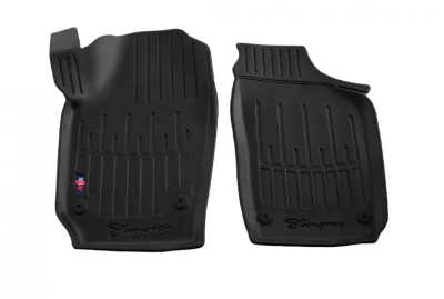 Dywaniki poliuretanowe do Skoda Fabia 1999-2007/Volkswagen Polo 4 2001-2009/Seat Ibiza/Cordoba 2002-2008, z podwyższonymi rantami, 2 szt., Stingray, 5020062
