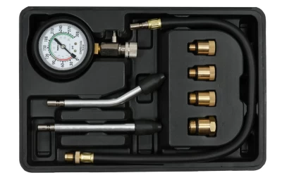 Tester ciśnienia sprężania do silników benzynowych (0-2 MPa, wąż 500 mm, 8 szt.) Yato YT-73022 Tester ciśnienia sprężania do silników benzynowych (0-2 MPa, wąż 500 mm, 8 szt.) Yato YT-73022