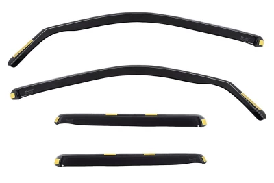 Owiewki szyb montowane w uszczelce do Nissan X-Trail 2007-2014 4D 4 szt. 24268 Heko