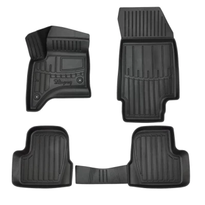 Polyurethane floor mats for Jeep Avenger 2023-/ Alfa Romeo Junior 2024- hybrid, with raised edges, 4 pcs Stingray 5046134 Polyurethane floor mats for Jeep Avenger 2023-/ Alfa Romeo Junior 2024- hybrid, with raised edges, 4 pcs Stingray 5046134