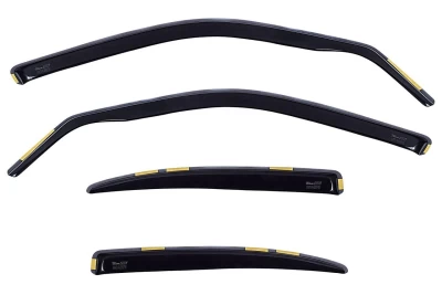 Owiewki szyb montowane w uszczelce do Mercedes W210 Sedan 1995-2002 4D 4 szt. 23219 Heko