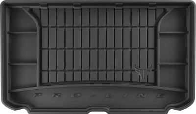 Mata do bagażnika Opel Corsa E 2014-2019, górny poziom, z kołem zapasowym, Pro-Line, Frogum FG TM406995