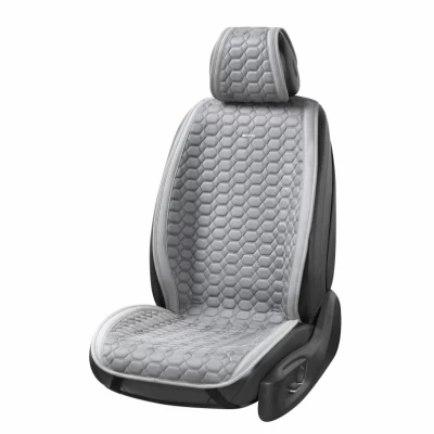 Narzuty na fotele Monte Carlo szare (przednie, 2 szt.) Beltex BX81250