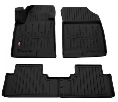 Polyurethane floor mats for Haval Jolion 2020-, with raised edges, 4 pcs, Stingray, 5051014
