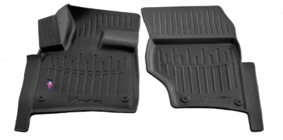Polyurethane floor mats for Audi Q7 4L 2005-2015, with raised edges, 2 pcs, Stingray, 5030052 Polyurethane floor mats for Audi Q7 4L 2005-2015, with raised edges, 2 pcs, Stingray, 5030052