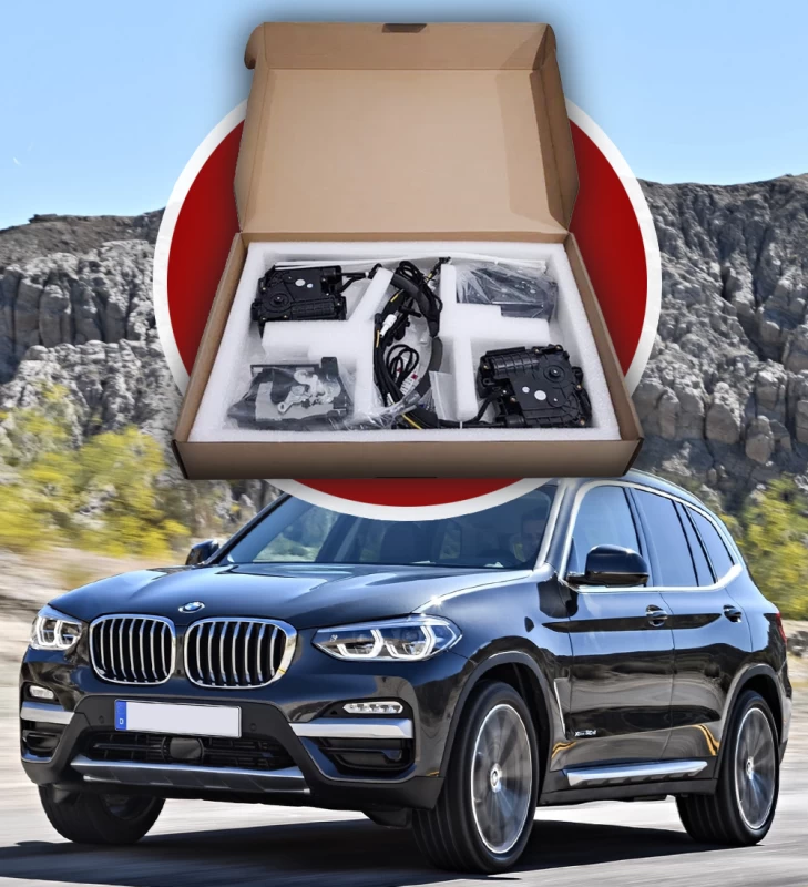 Zestaw domykania drzwi do BMW X3 G01 2017–2021, 4 szt.
