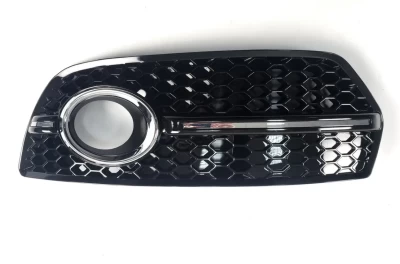 Kratka zderzaka prawa Audi Q5 2008-2012, S-Line, z otworem na światło przeciwmgielne, z chromowaną listwą, AVTM, 181212908