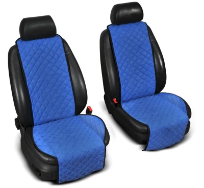 Seat overlays wide (1+1 pc) without logo, blue AVTM ALC0045