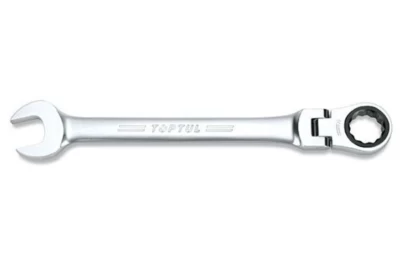Klucz płasko-oczkowy z grzechotką i przegubem 13 mm TOPTUL AOAH1313