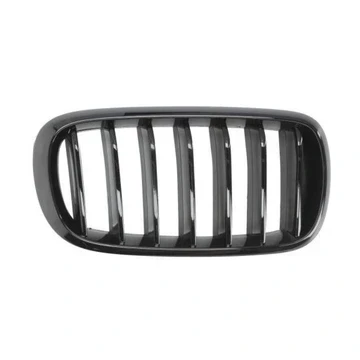 Oryginalna lewa atrapa chłodnicy BMW X5 F15/X6 F16 2013-, M-Performance, czarna, 51712334708