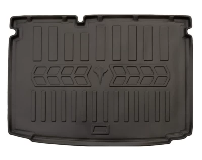 Poliuretanowa mata do bagażnika Volkswagen Polo 2009-2017, dolna półka, z podwyższonymi rantami, Stingray 6024461