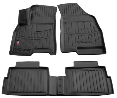 Polyurethane floor mats for Chery Tiggo 7 2016-2020/Tiggo 7 Pro 2020-, with raised edges, 4 pcs, Stingray, 5017024
