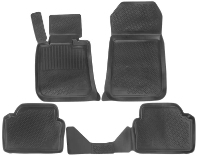Dywaniki poliuretanowe do BMW 3-series SD 2005-, czarne, L.Locker, 229040201 Dywaniki poliuretanowe do BMW 3-series SD 2005-, czarne, L.Locker, 229040201