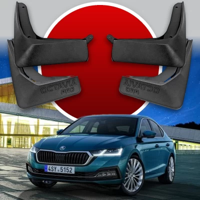 Chlapacze do Skoda Octavia A8 Sedan 2019-> oryginalne HAVOC pełny zestaw