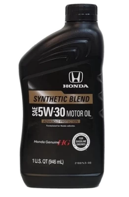 Olej silnikowy Honda Motor Oil Synthetic Blend 5W-30 0.946 L Honda 087989134