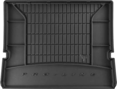 Mata do bagażnika Ford Galaxy 2006-2015, bez dwupoziomowej podłogi bagażnika, złożony rząd siedzeń 3, Pro-Line, Frogum FG TM404595