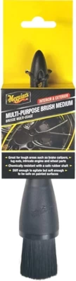 Średnia szczotka uniwersalna Meguiars MultiPurpose Brush Medium (czarna) 20 cm Meguiars X210500EU
