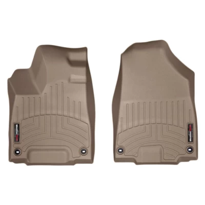 Dywaniki do Acura MDX 2014-, z podwyższonymi rantami, przednie, beżowe, Weathertech 455761 Dywaniki do Acura MDX 2014-, z podwyższonymi rantami, przednie, beżowe, Weathertech 455761