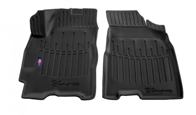 Polyurethane floor mats for Chery Tiggo 2 2016-, with raised edges, 2 pcs, Stingray, 5017012