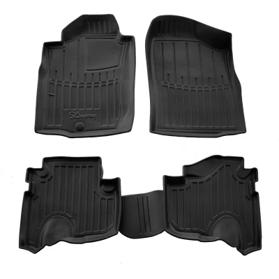 Dywaniki poliuretanowe do Toyota Land Cruiser Prado J90 3D 1996-2002 z podwyższonymi rantami, 4 szt. Stingray 5022514