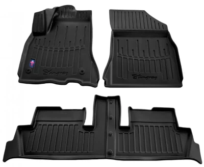 Polyurethane floor mats for Citroen C4 Picasso/Grand C4 Picasso 2006-2013, with raised edges, 4 pcs, Stingray, 5003014