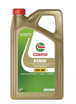 Olej silnikowy Castrol Edge LL 5W-30 5 L Castrol 15A726 Olej silnikowy Castrol Edge LL 5W-30 5 L Castrol 15A726