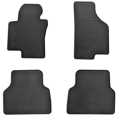 Floor mats for Volkswagen Tiguan 2007-2016, 4 pcs, with plastic clips AV2, Stingray, 1024444