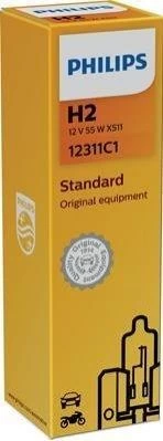 Żarówka samochodowa H2 Standard 12V 55W X511 (1 szt.) Żarówka samochodowa H2 Standard 12V 55W X511 (1 szt.)