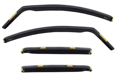 Owiewki szyb montowane w uszczelce do Mercedes W169 2004-2008 4D 4 szt. 23241 Heko