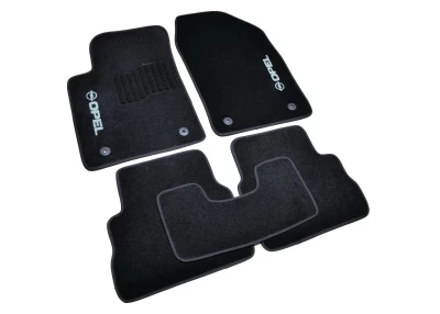Dywaniki tekstylne do Opel Vectra C 2002-2008, czarne, 5 szt., AVTM BLCCR1456 Dywaniki tekstylne do Opel Vectra C 2002-2008, czarne, 5 szt., AVTM BLCCR1456