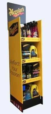Kartonowy stojak ekspozycyjny Meguiars Reflect Your Passion, (żółty) 168x38x48 cm Meguiars FSDU