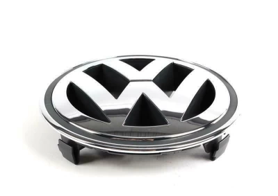 Emblemat grilla 13 cm Volkswagen Passat B6 2006-2011/Touareg 2007-2009/Golf+ 2004-/Touran 2007-2010, AVTM, 189517030