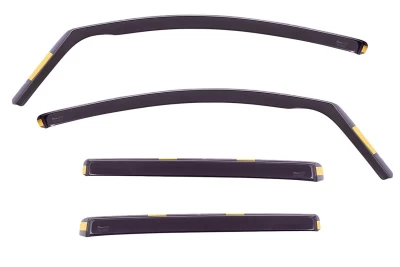 Owiewki szyb montowane w uszczelce do Volkswagen Touran 2003-2006 4D 4 szt. 31143 Heko