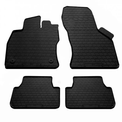Floor mats for Volkswagen Jetta 7 2018-, with plastic clips AV2, 4 pcs, Stingray, 1024464